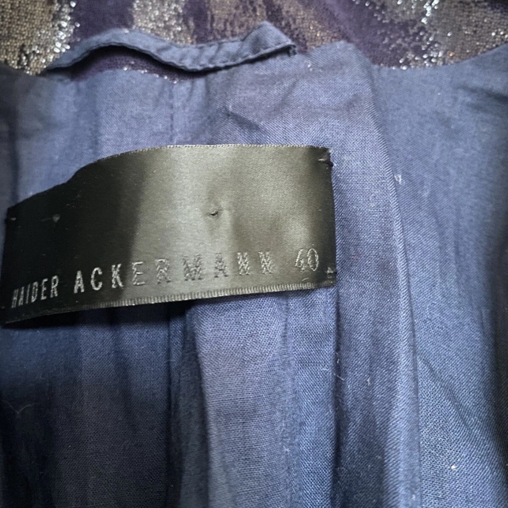 Haider Ackermann Leather Jacket - Picture 9 of 12